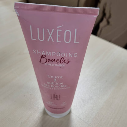 318277 - LUXÉOL Shampo për flokë kaçurrela, 200ml, pa silikon, pa sulfate, prodhuar në Francë