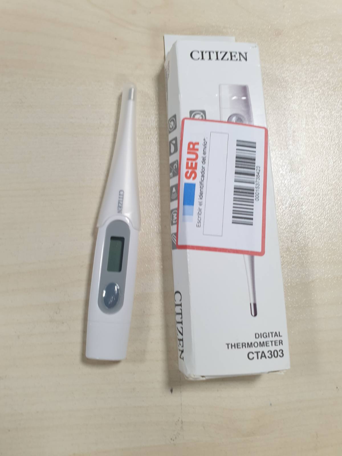 318407 - CITIZEN - Termometër Dixhital CTA303 - Rezistent ndaj Ujit - Lexime të Shpejta dhe të Sakta