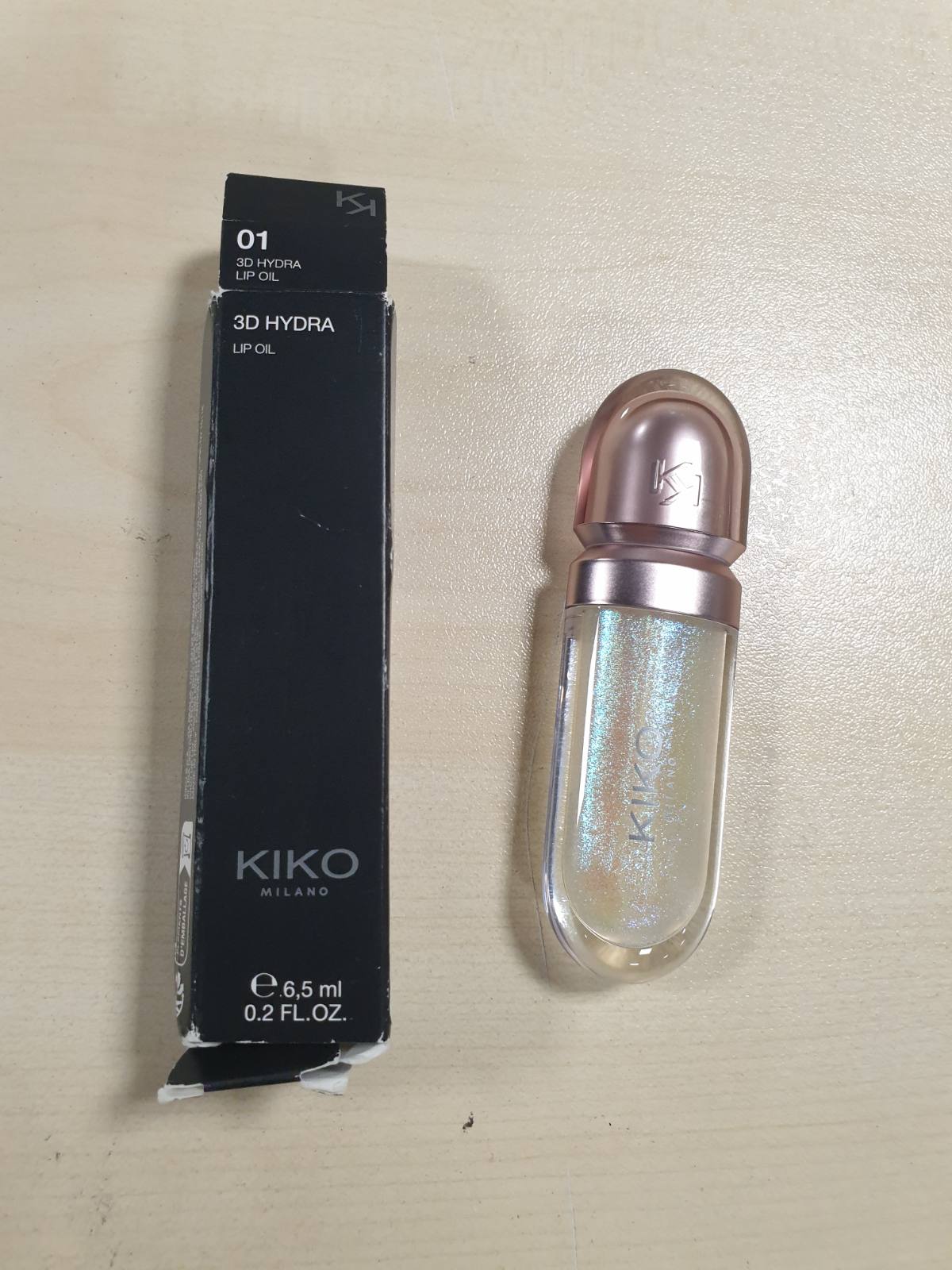 318454 - KIKO Milano Vaj Hidratues për Buzët 3D 01, 01 Rruga e Qumështit