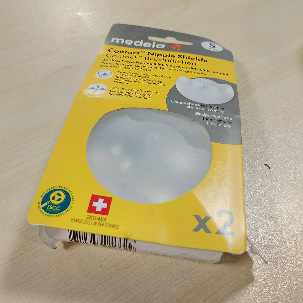 318597 - MEDELA Mburoja Contact për ushqyerjen me gji, 16 mm, Pa BPA, Pako me 2 copë
