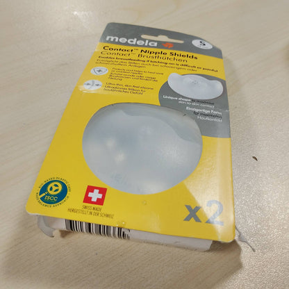318597 - MEDELA Mburoja Contact për ushqyerjen me gji, 16 mm, Pa BPA, Pako me 2 copë