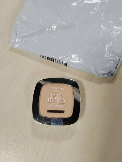 318647 - L'ORÉAL PARIS Pudër Grimi, Pudër Kompakte Matifikuese me SPF 8, përfshirë pasqyrë dhe sfungjer, Nr. 2.N, 9 g