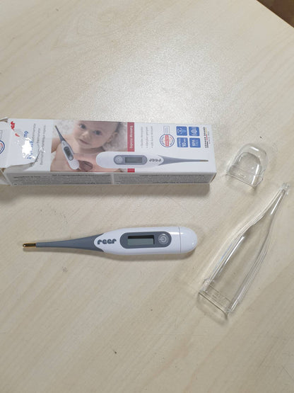 318681 - REER Termometër dixhital i etheve ExpressTemp - Kohë matjeje 10 sekonda - Majë fleksibile e veshur me ar