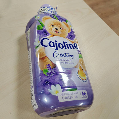 318780 - Cajoline - Zbutës i lëngshëm rrobash - 1.386L, 66 larje, me aromë livandoje dhe trëndafili të bardhë