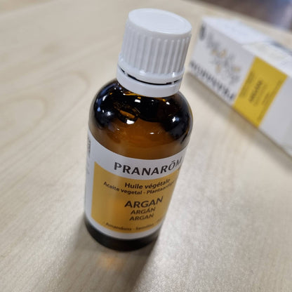 318897 - PRANARÔM ARGAN ORGANIK, VAJ PERIMESH, 50 ML, I PASUR ME VITAMINA DHE ANTIOKSIDANTË, VAJ RIPARUES KUNDËR PLAKJES