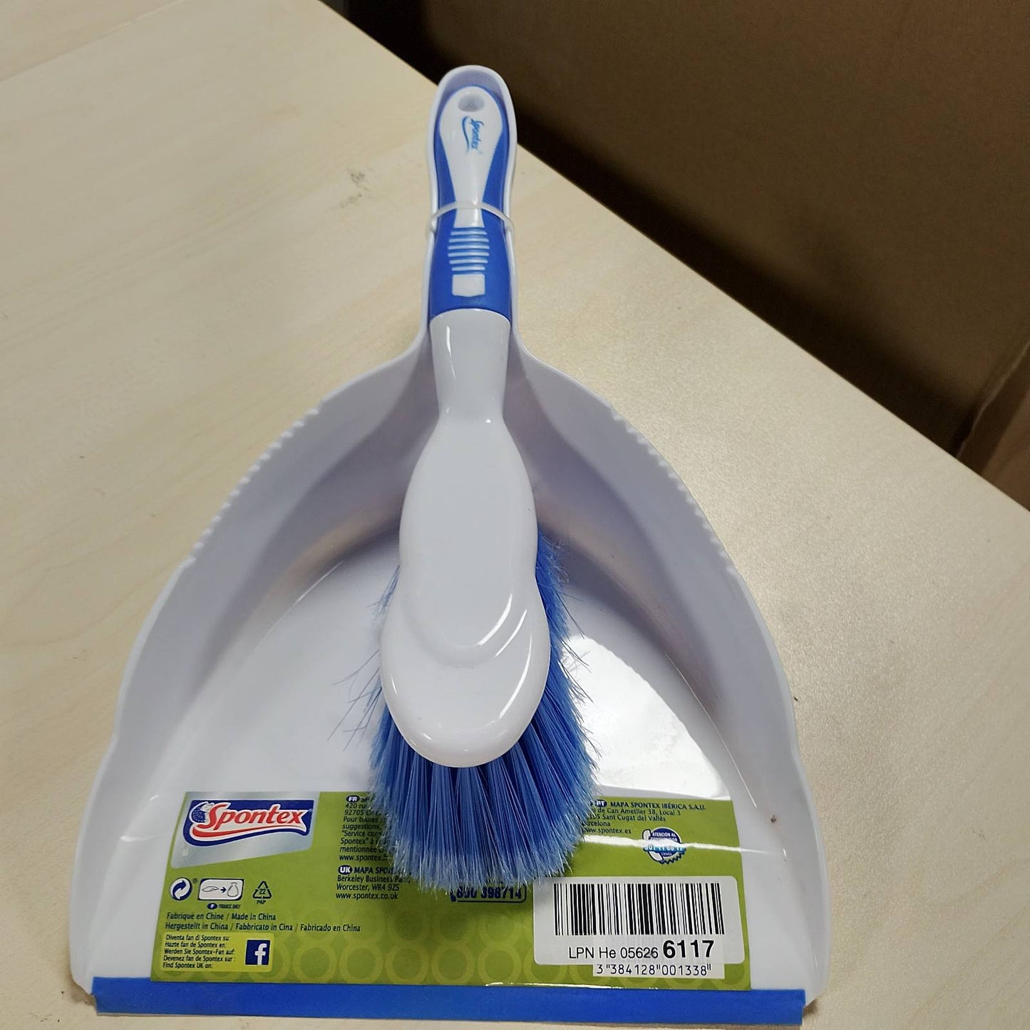 318942 - SPONTEX Set Furçash dhe Kavanozësh | Kavanoz Kapacitet i Madh | Qime të Qëndrueshme dhe Teh Gome | Ruajtje Kompakte | Dizajn i Lehtë