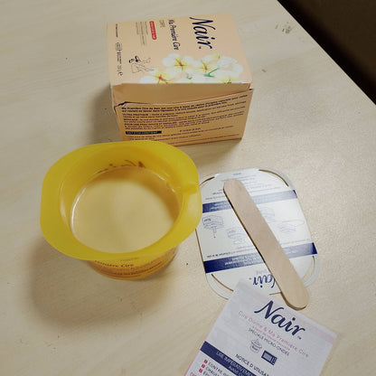 318969 - NAIR Dyllë për trupin My First, aromë lulesh Tiare, dyllë e nxehtë pa shirita, Kavanoz 200g