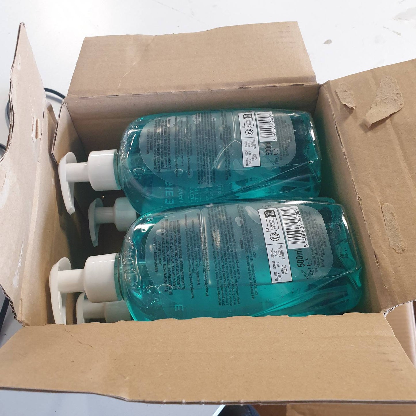 319075 - AMAZON | Sapun i duarve Higjienik, 4 x 500 ml