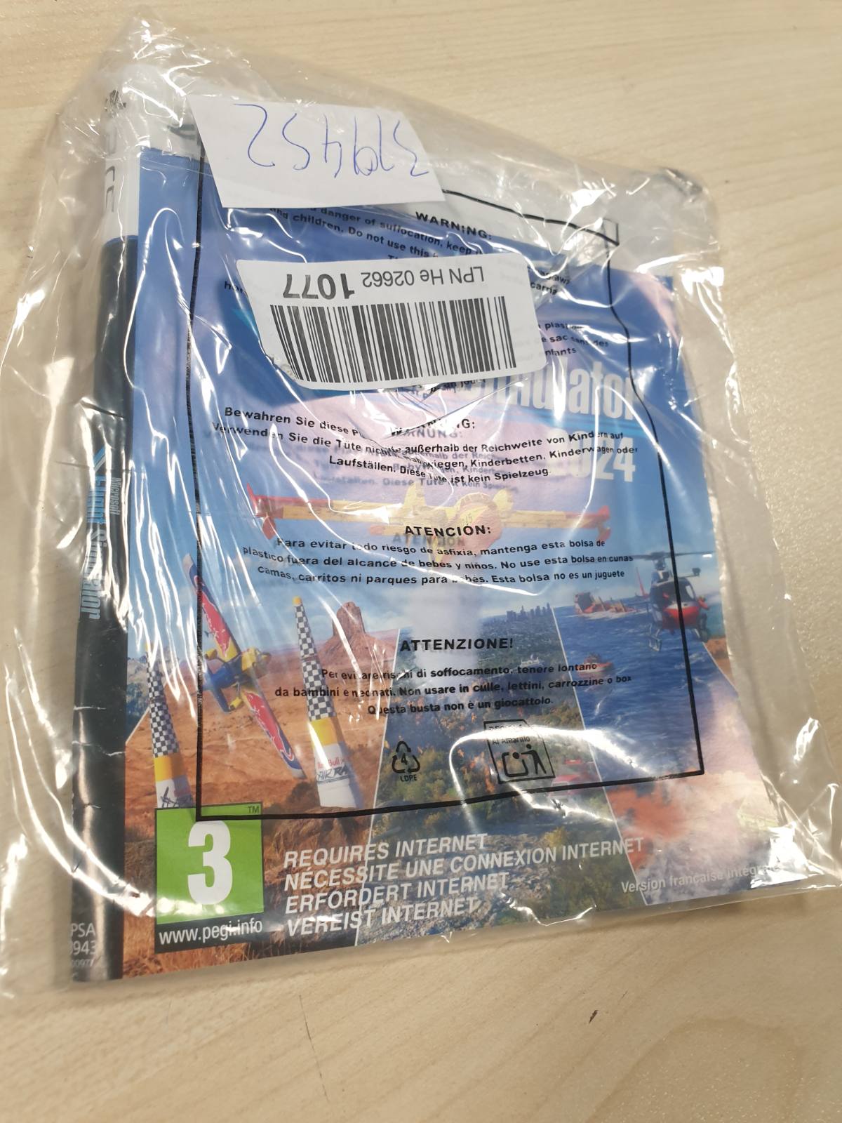 319452 - MICROSOFT Flight Simulator 2024 Edition Standard – PlayStation® 5