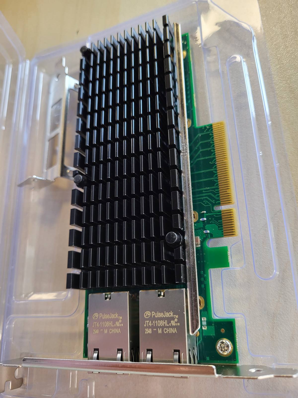 319598 - XZSNET Kartë Rrjeti 10Gb PCIe për Intel X540-T2, Kartë LAN 10G me Kontrollues Intel X540, 2 Porta RJ45, Adaptues Ethernet PCI Express x8, E pajtueshme me Windows/Windows Server/Linux/Freebsd