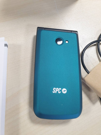 319694 - SPC TITAN 2 Telefon 4G i palosshëm për të moshuarit, butona të mëdhenj, tingull 105dB, ekran 2.4", jetëgjatësi baterie 7-ditore, blu