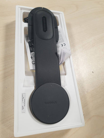 319854 - BASEUS Mbajtëse telefoni 15W CO2 PRO për makinë, karikues magnetik për iPhone, Samsung, telefona inteligjentë