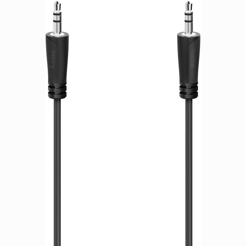 310593 - HAMA - Kabllo audio, prizë 3.5 mm - 1.5 m e zezë