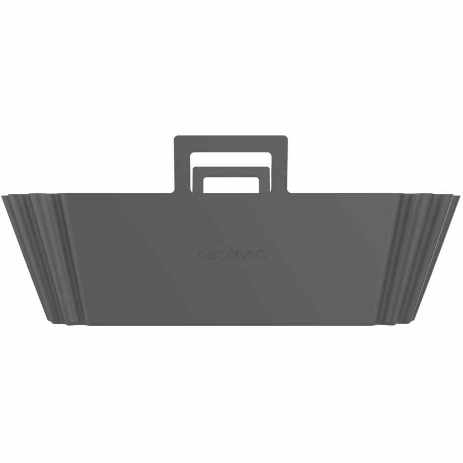 277560 - PAKO CECOTEC me 2 Forma Rrethore Silikoni për Fritezë Ajri 9-11L - Silikon pa BPA, i ripërdorshëm - Diapazoni i Temperaturës -40°C deri në +250°C - Dimensionet 22.5x13x8.6cm