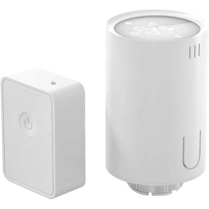 163382 - TERMOSTAT MEROSS Inteligjent me Radiator (me HUB), i Pajtueshëm me HomeKit, Alexa dhe Google Home, Kontroll Zanor në Distanca për Ujë të Nxehtë