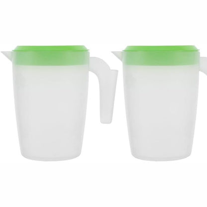 257661 - BUGUUYO Enë uji plastike me kapak, 1 litër, e papërshkueshme nga rrjedhjet, për frigorifer, enë lëngu dhe birre