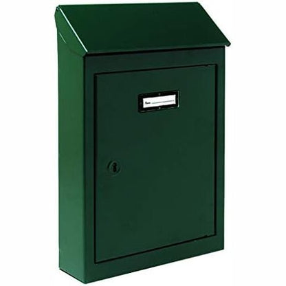 163952 - VIGOR Kutia Postare, Materiali Fletë Metalike Nr. 2, Ngjyra Jeshile, Madhësia 18 x 5 x 26 cm
