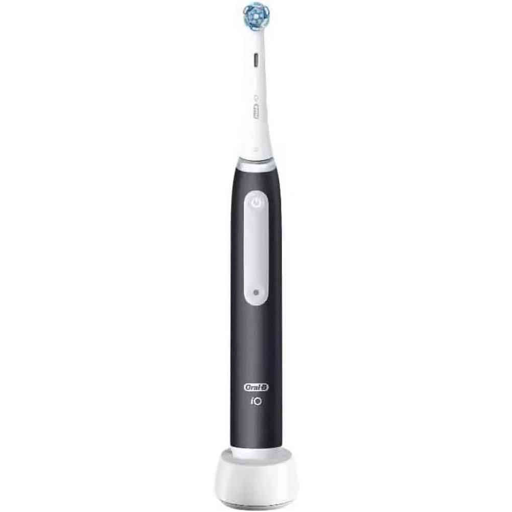 302741 - ORAL-B Furçë dhëmbësh elektrike iO3S, e zezë, 1 kokë furçe dhëmbësh, e projektuar nga Braun