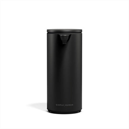 250089 - SIMPLEHUMAN Dispenser me sensor 266ml, Dispenser automatik i sapunit të lëngshëm i rikarikueshëm, Dozë e ndryshueshme, Valvul pa pika, IP67 i papërshkueshëm nga uji, i zi mat, ST1084