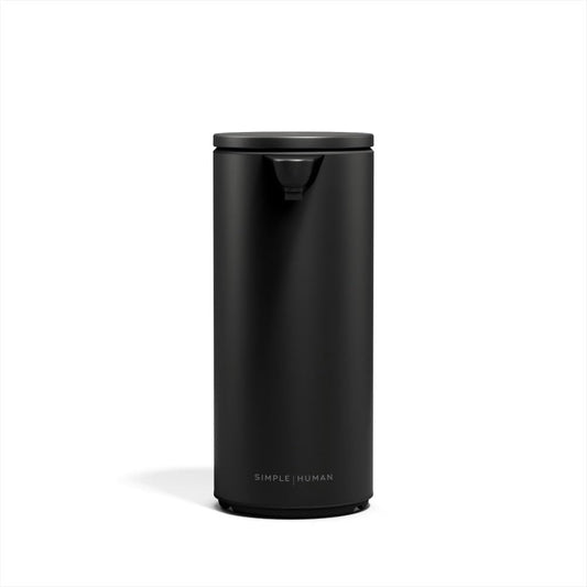 250089 - SIMPLEHUMAN Dispenser me sensor 266ml, Dispenser automatik i sapunit të lëngshëm i rikarikueshëm, Dozë e ndryshueshme, Valvul pa pika, IP67 i papërshkueshëm nga uji, i zi mat, ST1084