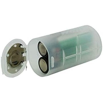269200 - 4 ADAPTORË BATERISH AA NË D | 2 AA NË MONO | PAKO ZËVENDËSUSE ME 4 BATERI D-CELL | BATERI TË RIKARIKUESHME AA PËR ELEKTRIKË DORE, RADIO DHE LODRA | ALTERNATIVË NDAJ BATERIVE D | 4 COPË