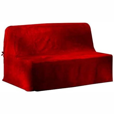 246568 - ANTONOUSE Mbulesë e qepur për divan-krevat BZ 140cm, madhësia 120 deri në 200 x 140cm (Antracit) (E kuqe)