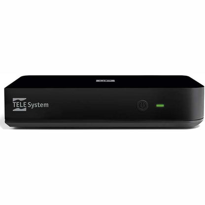 295513 - TELE System UP T2 4K Dekoder dixhital për televizor Android TV ULTRA HD, DVB-T2 HEVC HDR10+HLG, me adaptues HDMI/SCART