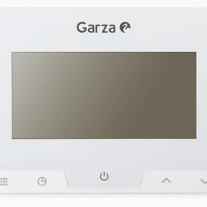 213553 - GARZA Termostat Dixhital i Programueshëm për Murin, Kontrollues Temperature për Bojler dhe Ngrohje, Ekran me Prekje