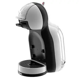 162205 - NESCAFÉ DOLCE GUSTO MINI ME nga KRUPS, Makinë e Vogël Kafeje Automatike me Kapsula, 15 Bar Pression, 0.8L Rezervuar Uji, Pije të Nxehta dhe të Ftohta, Eco-Mode, Ngjyrë Gri Arktikë/Zezë, Modeli KP123B