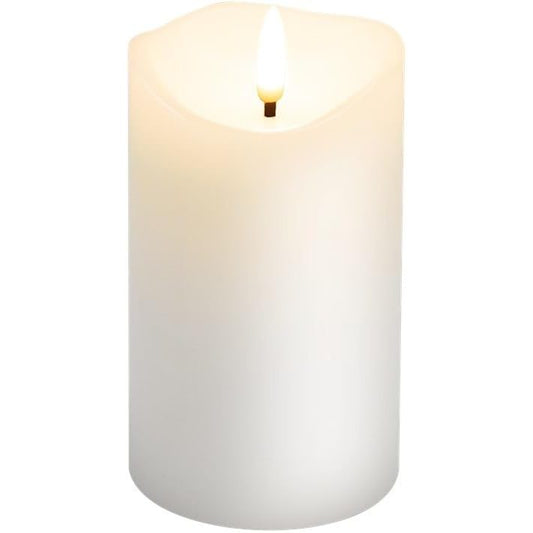 238098 - GOOBAY Qirinj LED, me dyll të vërtetë, të bardhë, 7.5x12.5 cm, funksion kohëmatësi, funksionim me bateri 3D