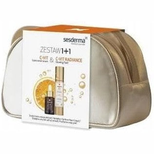 320981 - Sesderma C-VIT Set Krishtlindjesh, Krem Shkëlqimi 50 ml + Serum 30 ml, Set Anti-Plakje me Vitaminë C