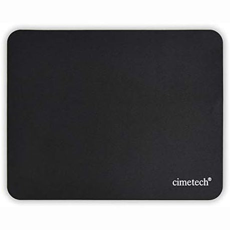269660 - CIMETECH Mausi Ultra i Hollë 23 x 18 cm, Bazë Gome Jo-Rrëshqitëse, E Zezë