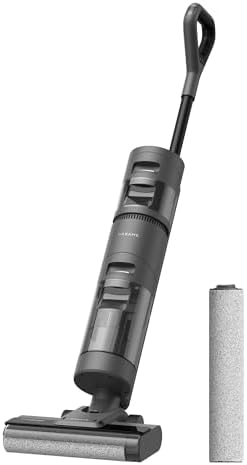 83151 - DREAME Fshesë me Korrent H11 Core Inteligjente për Lagështi dhe Tharje, Pastrim Skaje, Furçë Vetëpastruese, Me Ekran LED, Pa Tel, Përdorim për Dysheme të Forta dhe Dru