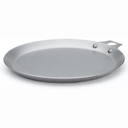 221327 - De Buyer Tavë krepash e lëvizshme në fletë çeliku MINERAL B Diametri 26 cm Gri