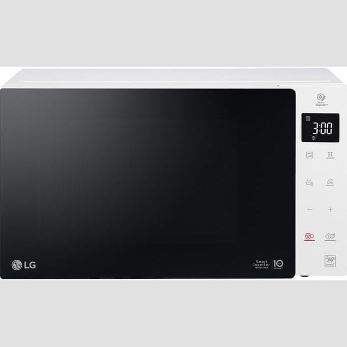 288155 - LG Mikrovalë MS23NECBW Solo, 23 L, 1000 W, 28 programe automatike, ekran LED, teknologji Smart Inverter, e bardhë