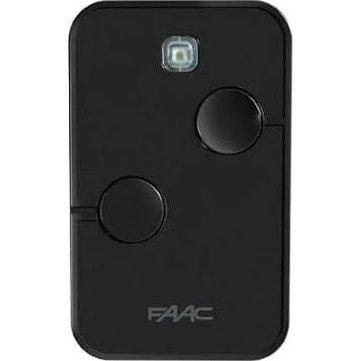 189530 - FAAC XTO2 Telekomandë për Porta Automatike, me 2 Kanale, Frekuenca 433MHz, Modeli SLH-SL-DS-RC, Ngjyra e Zezë