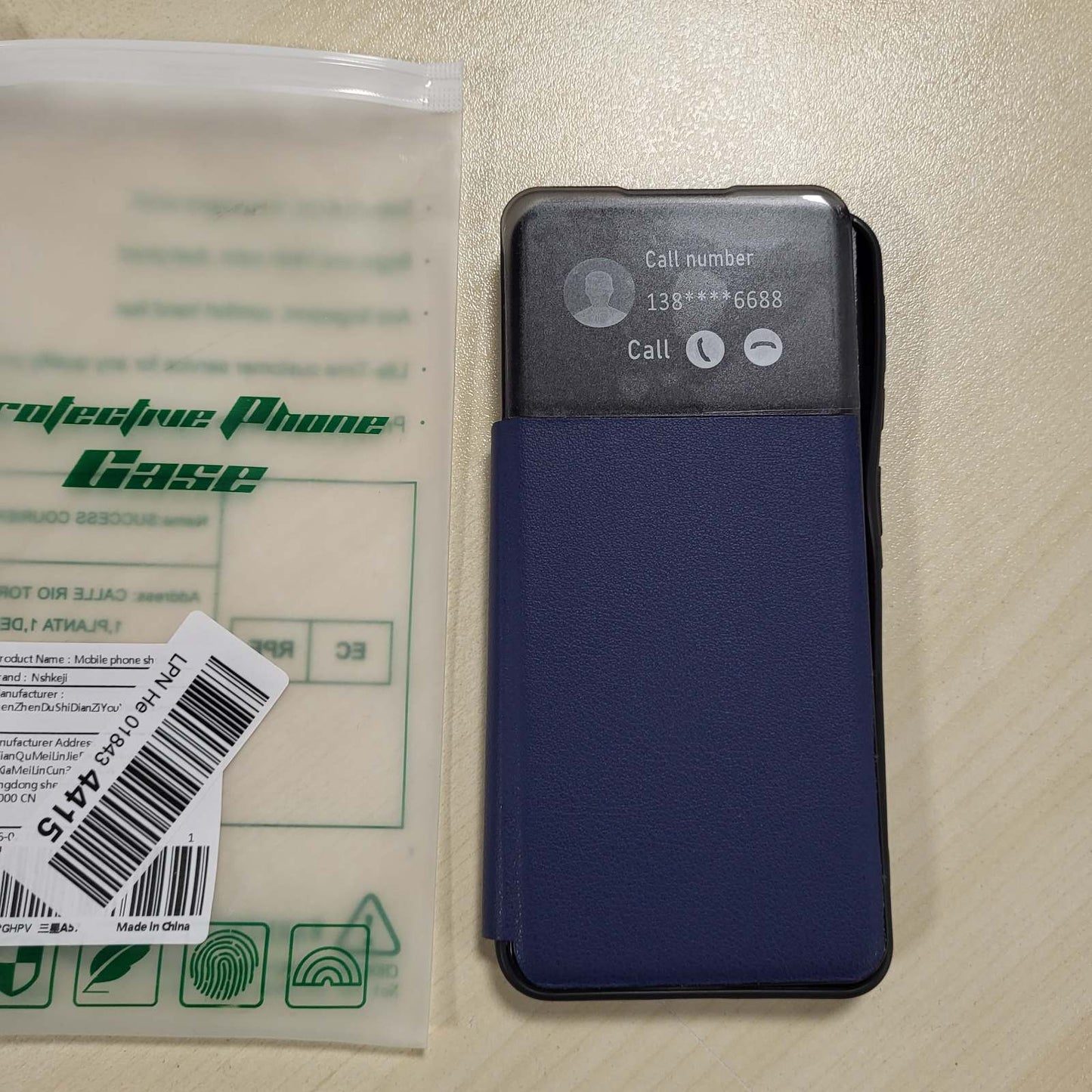 320234 - Nshkeji Mbrojtëse prej lëkure për Samsung Galaxy A57, me vende për karta, funksion mbështetëse, rezistente ndaj goditjeve, për Samsung A57 5G