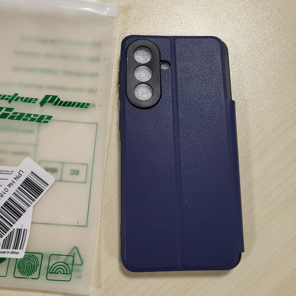 320234 - Nshkeji Mbrojtëse prej lëkure për Samsung Galaxy A57, me vende për karta, funksion mbështetëse, rezistente ndaj goditjeve, për Samsung A57 5G