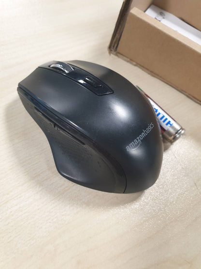 320426 - AMAZON BASICS Maus pa Tel Ergonomik, DPI i rregullueshëm, i zi