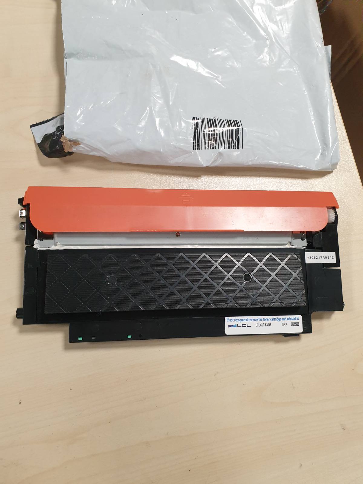 320440 - LCL Fishekë Toneri e Përputhshme CLT-P404C CLT-K404S CLT-404S K404S 404S (1 Pako e Zezë) për Samsung SL-C430 SL-C430W SL-C480 SL-C480W SL-C480FN SL-C480FW