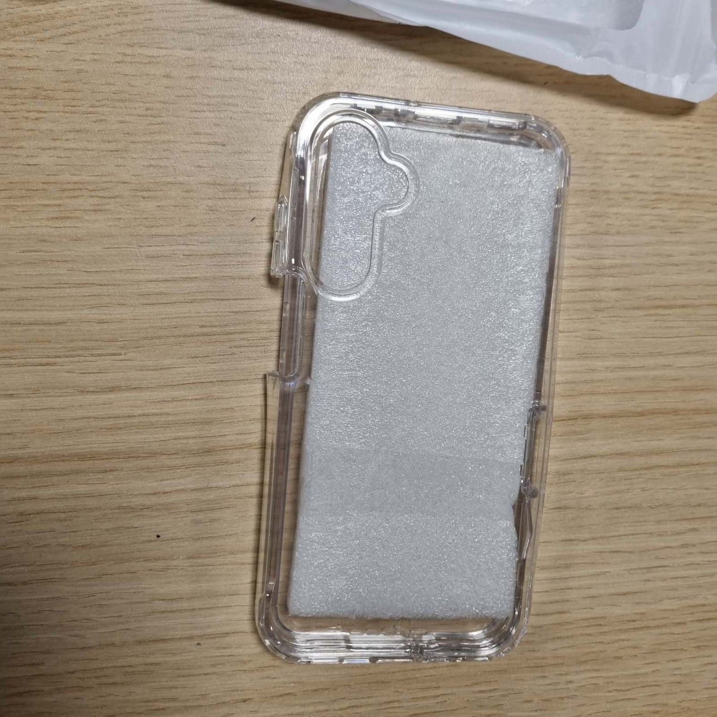 320641 - MBROJTËSE RonRun për Samsung Galaxy A25 5G me mbrojtës ekrani, Mbrojtëse 360° e plotë, transparente prej silikoni rezistente ndaj goditjeve