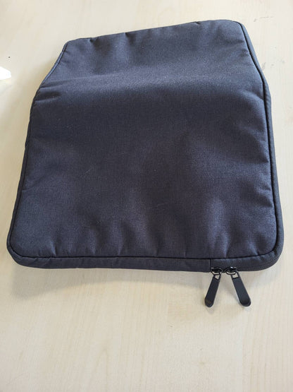 320719 - HEDUGO Mbulesë për laptop me xhep, Qese e mbushur për laptopë 15.6 inç, e pajtueshme me HP, Dell, ASUS, e zezë