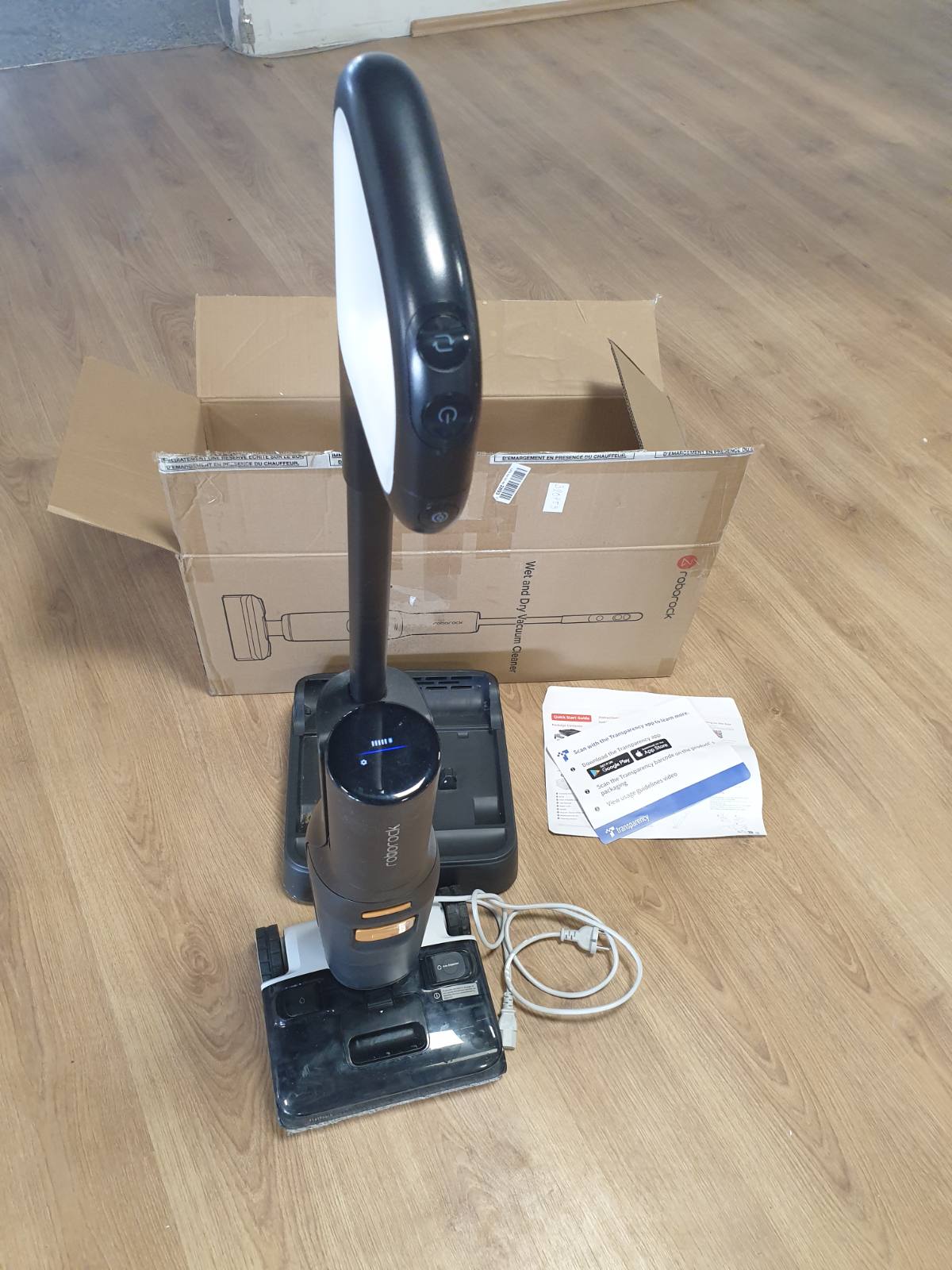 320759 - ROBOROCK F25 XT Fshesë me korrent pa tel për lagësht/të thatë, Thithje 20,000 Pa, Vetëpastrim 90°C, Shtrirje 180°, Wi-Fi