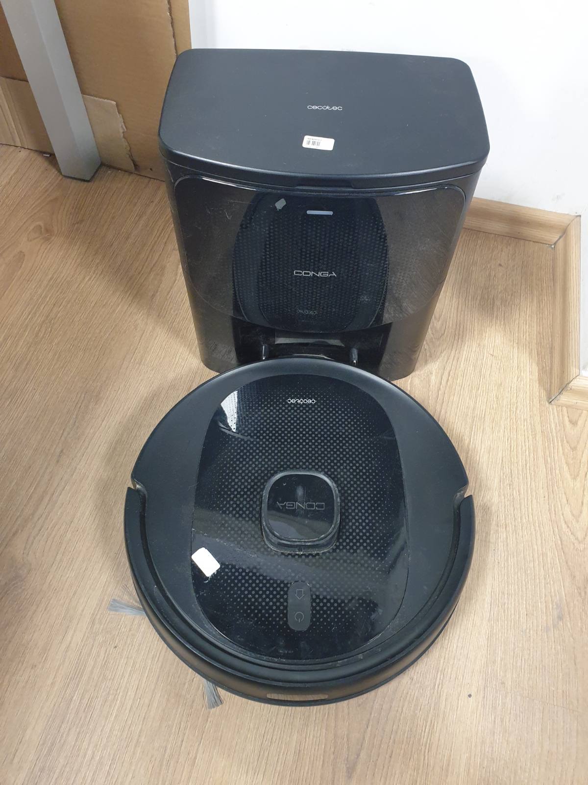 320768 - CECOTEC Conga 8290 Power Ultra Home Genesis Fshesë me korrent robot, Kohëzgjatje 280 minuta, Thithje 7000 Pa, Qese 3 L, 4-në-1