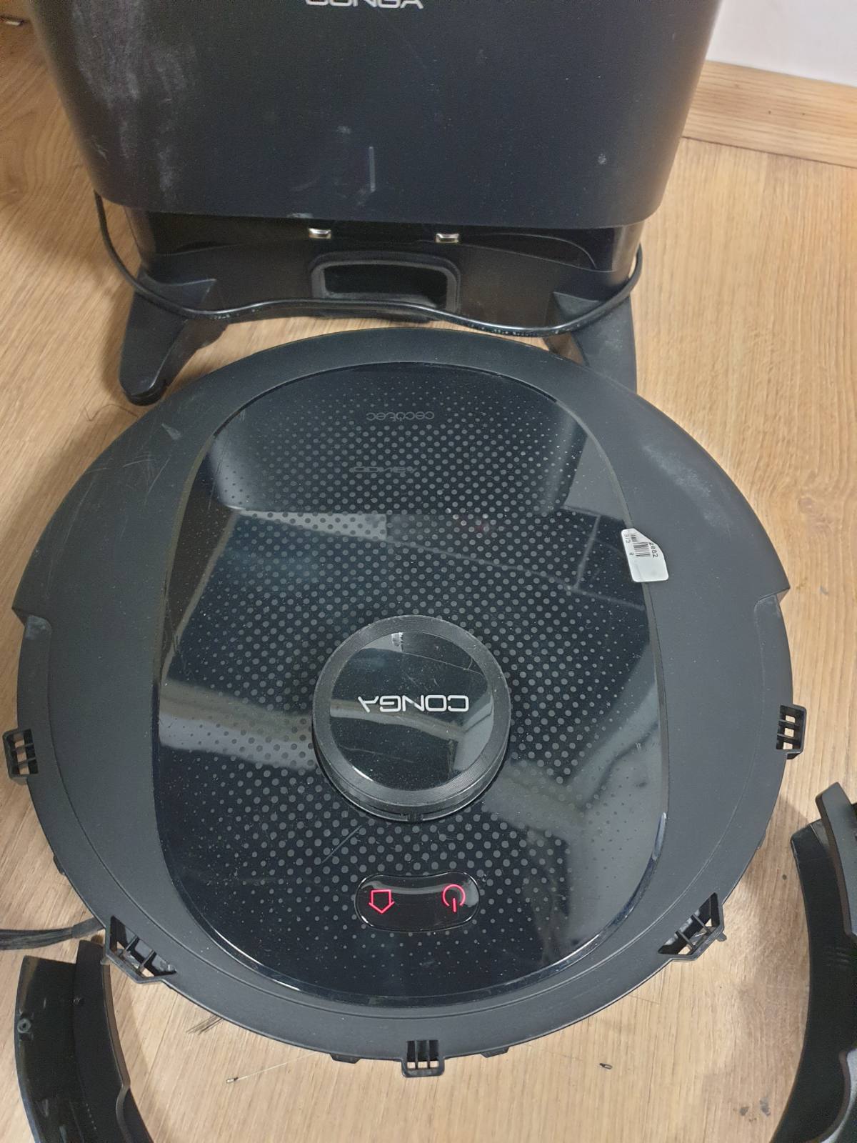 320778 - CECOTEC Fshesë me korrent robot Conga 7490 Ultimate Home Genesis, 2600 Pa, 120 minuta autonomi, zbulim automatik i qeses 2L