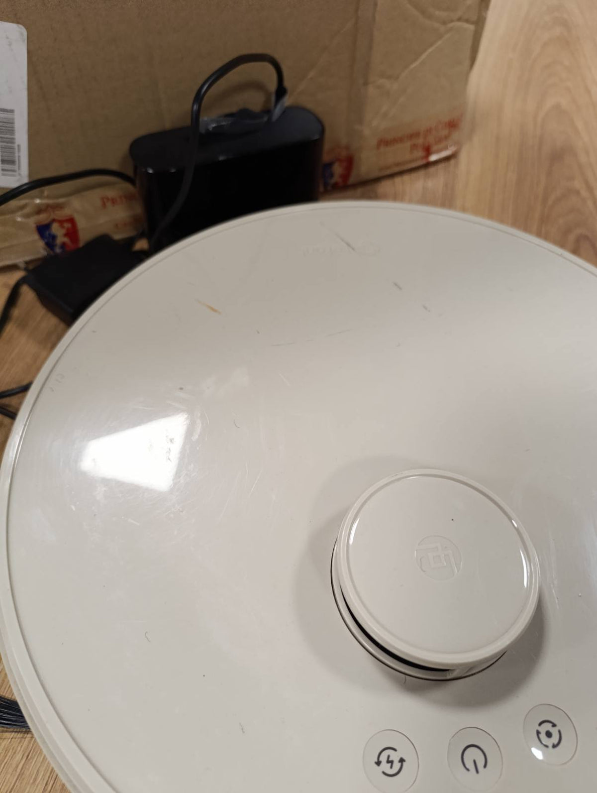 320783 - LEFANT Fshesë me korrent robot me hartëzim, Navigim LDS, thithje 5500 Pa, 150 minuta, zonë pa lëvizje, diametër 32 cm, kontroll me aplikacion/Alexa, gri shampanje