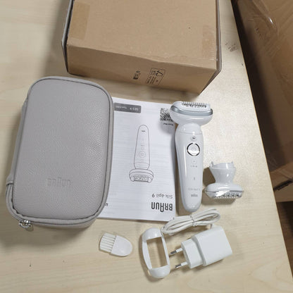 320878 - BRAUN Depilator elektrik për femra Silk Epil 9, 9-041, argjendi