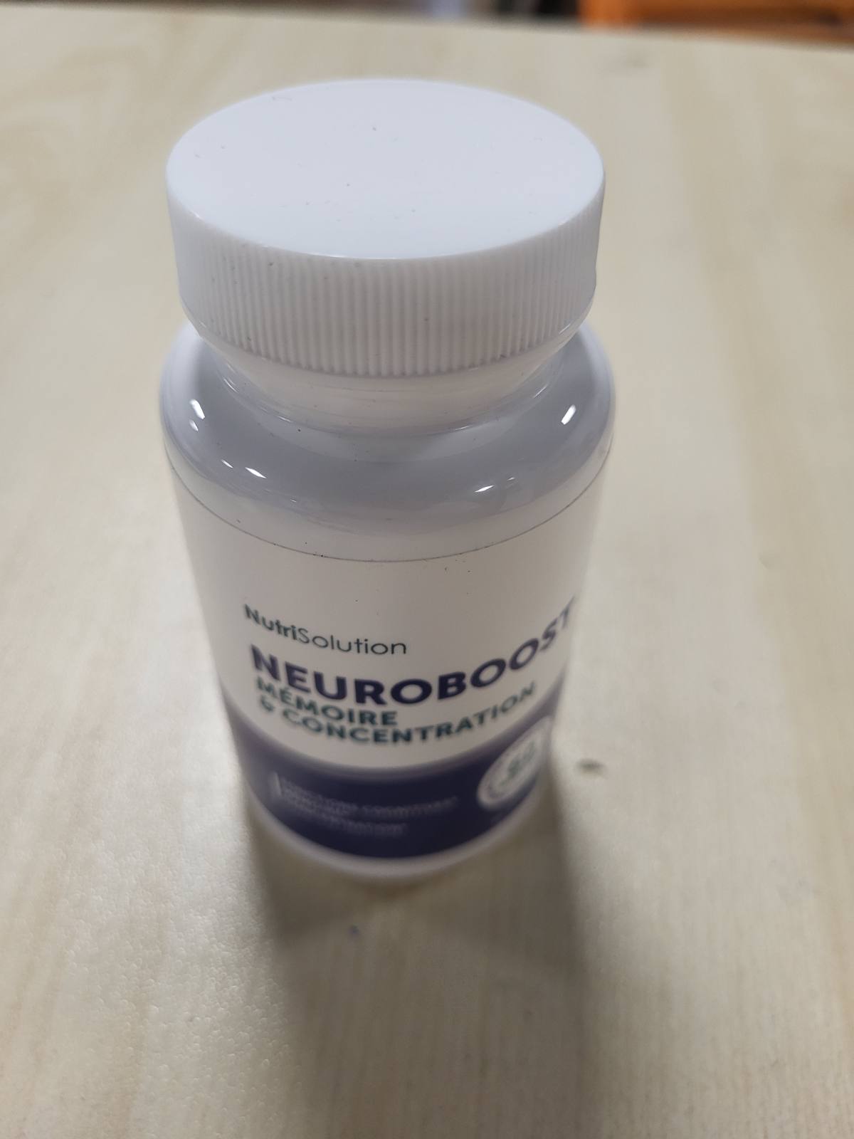 321046 - NUTRISOLUTION Neuro Boost | Rritje Kognitive dhe Energjie | Vitamina B, Ginkgo Biloba, Bacopa, Acid Alfa Lipoik | Vegan | Prodhuar në Francë