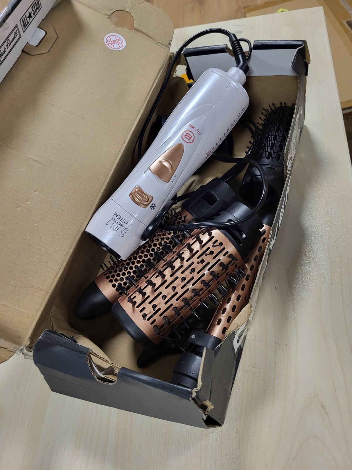 321095 - BELLISSIMA IMETEC GH18 1100, Furçë me ajër të nxehtë 5-në-1, 1100W, material plastik