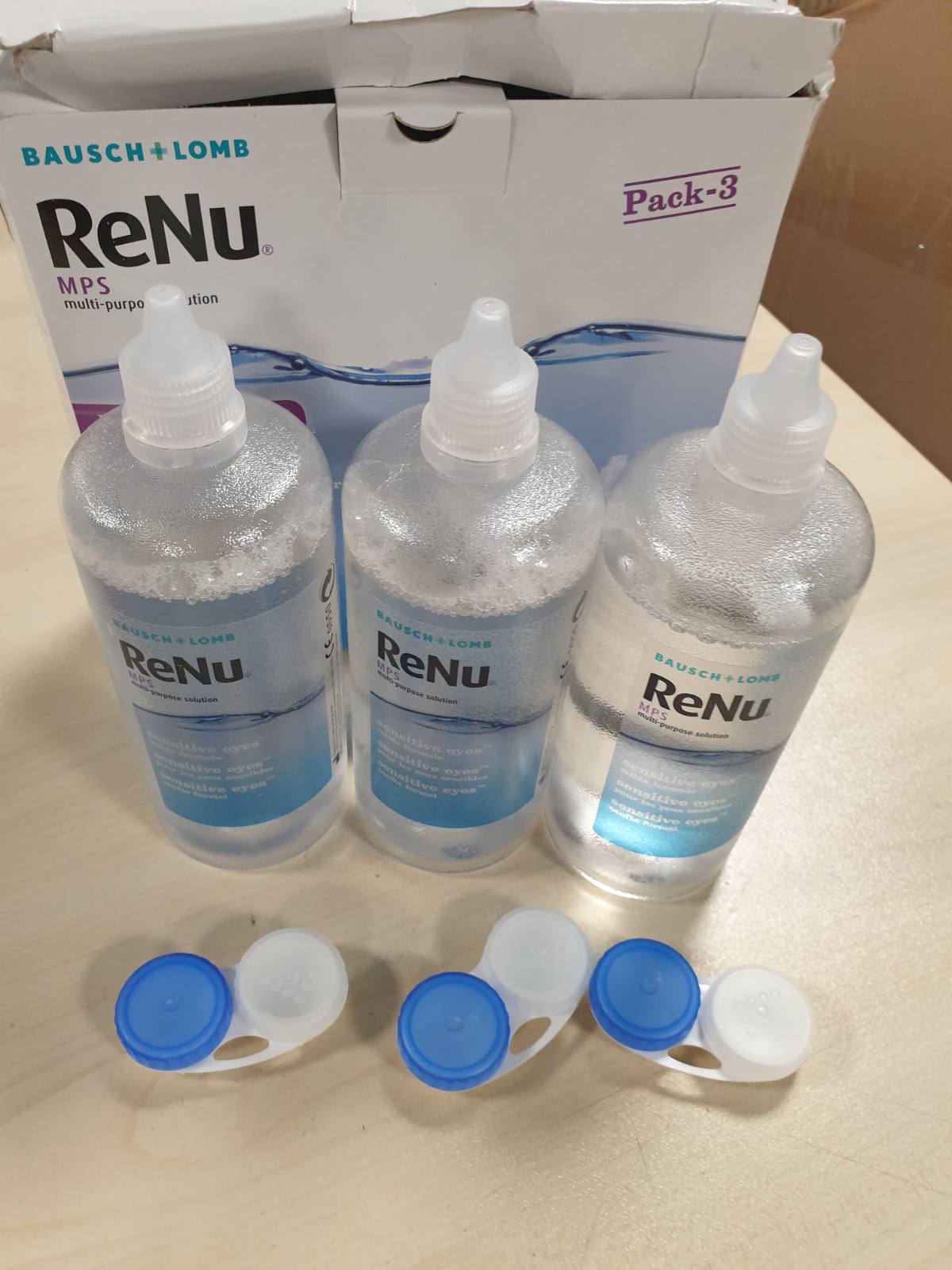 321200 - ReNu MPS Tretësirë shumëfunksionale, 3 x 360 ml.